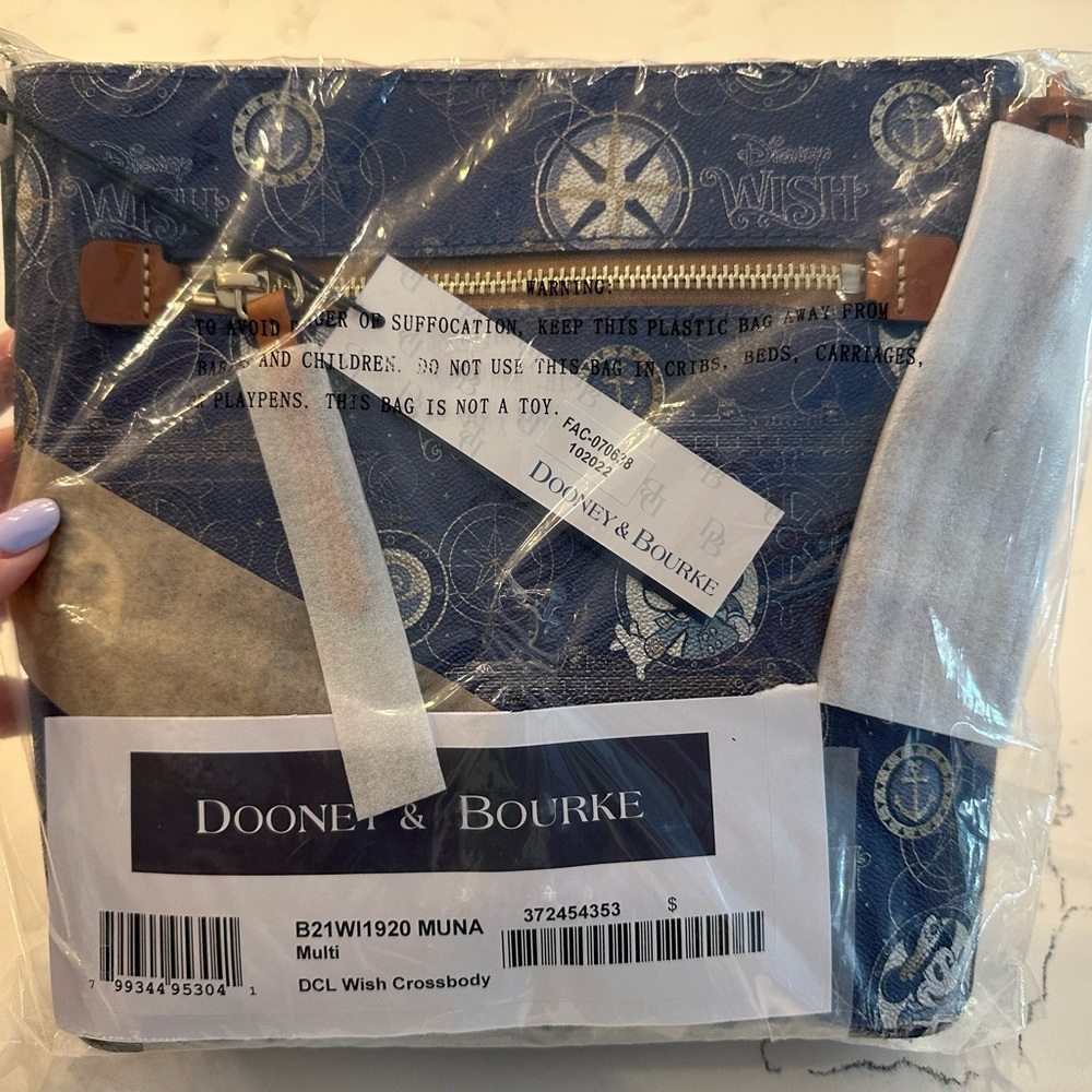 NWT Disney Wish Dooney and Bourke Crossbody